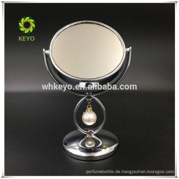 heißer verkauf desktop make-up spiegel 3X vergrößerung niedlichen kompakten spiegel tischspiegel